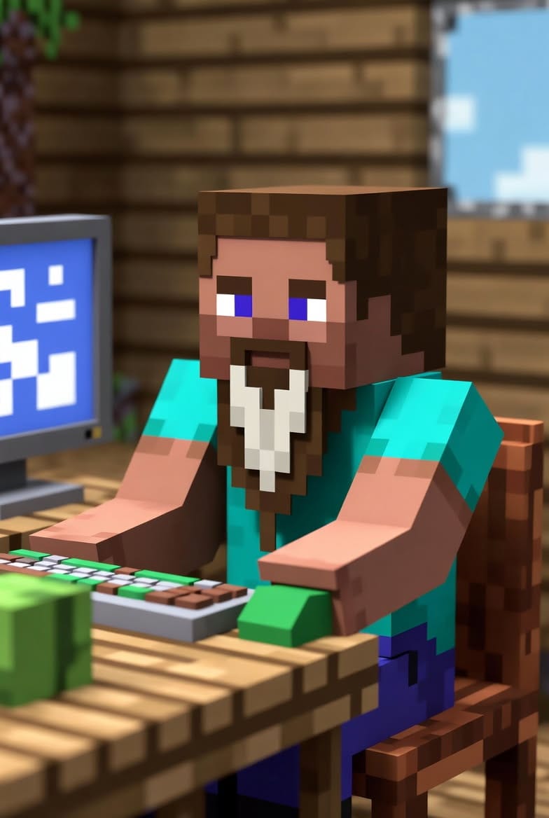 Beardy Minecraft
